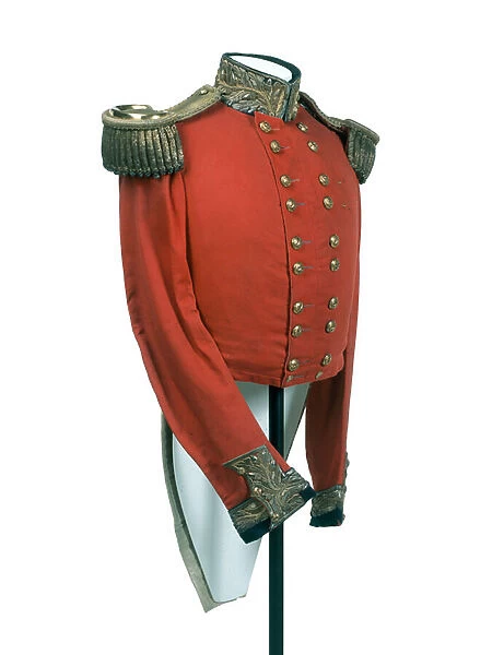 Major-generals full dress coatee worn by HRH George William Frederick Charles, 2nd Duke of Cambridge, 1850 circa (fabric)