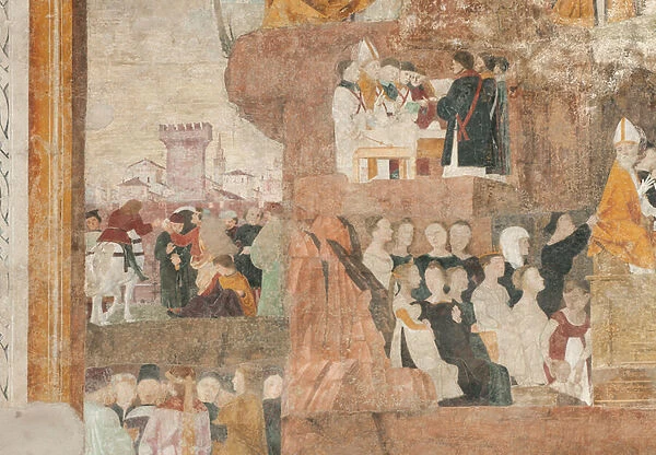 Milan, S. Pietro in Gessate Church, Grifi Chapel, Bernardino Butinone and Bernardo Zenale 1489  /  93, Particular230