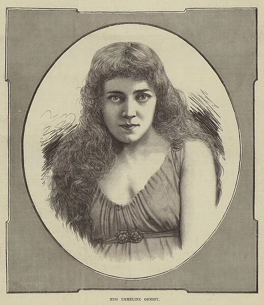 Miss Emmeline Ormsby (engraving)