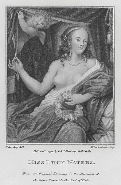 Miss Lucy Waters (engraving)