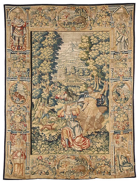 Mythological game park tapestry, first quarter of the 17th century (textile)