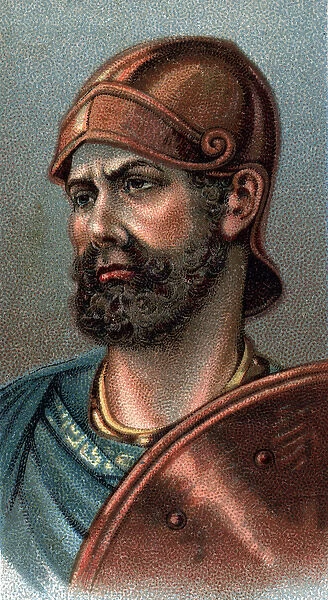 Portrait of Hannibal Barca - Portrait of Hannibal or Annibal Barca (ca
