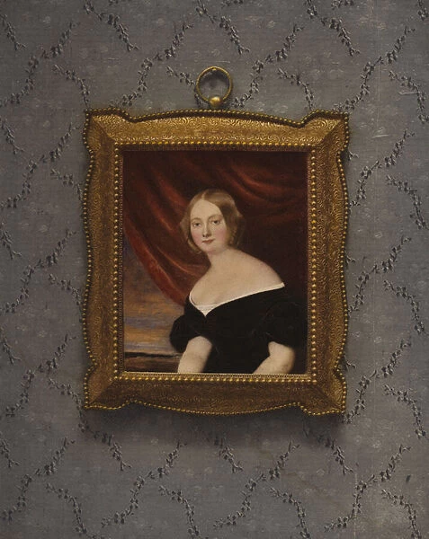 Portrait of Madame Bouclier, 1840 (colour litho)