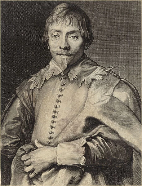 Portrait of Willem Hondius (engraving)
