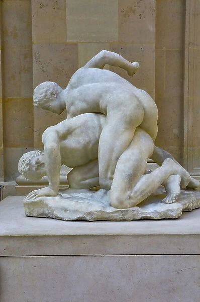 The Wrestlers, 1689 (marble)