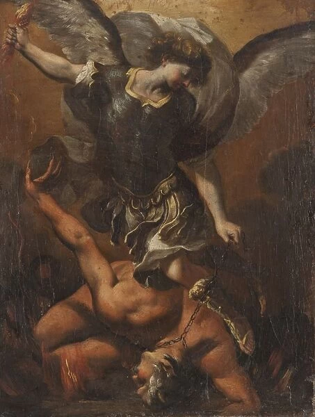 Christoforo Roncalli Archangel Michael Defeating Satan