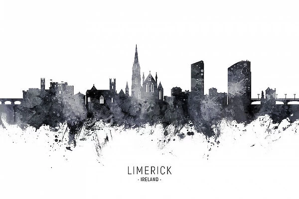 Limerick Ireland Skyline