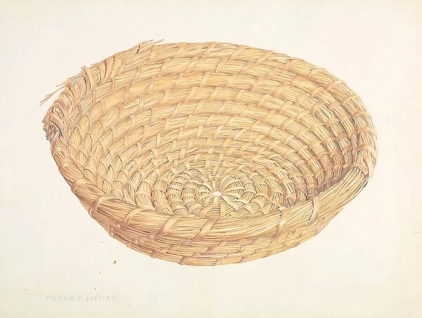 Amana Bread-raising Basket, c. 1938. Creator: Frank Eiseman