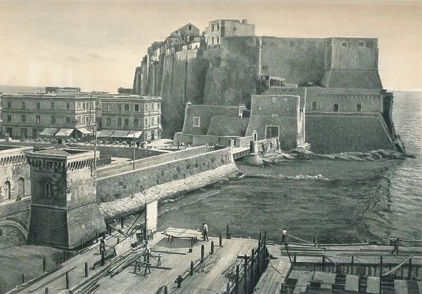 Castel dell Ovo, Naples, Italy, 1927. Artist: Eugen Poppel