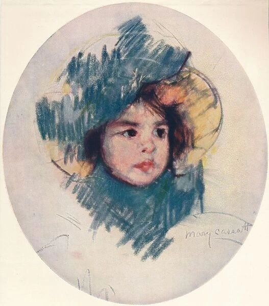 Childs Head, c1902, (c1932). Artist: Mary Cassatt