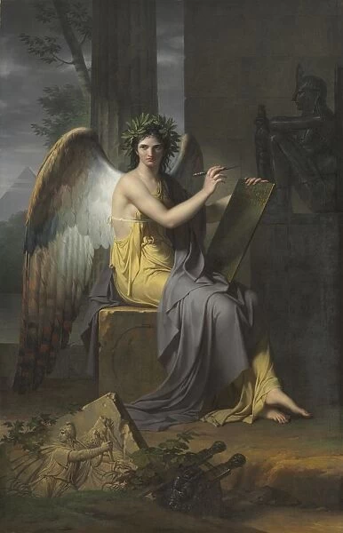 Clio, Muse of History, 1800. Creator: Charles Meynier (French, 1768-1832)
