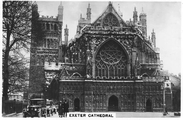 Exeter Cathedral, 1936