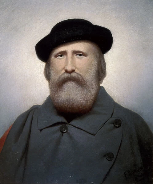 General Garibaldi, 1864. Artist: Felice Barucco