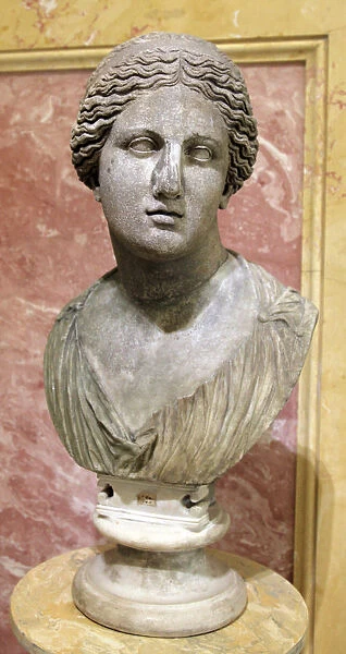 Head of Aphrodite, Goddess of Beauty and Love, 2nd century
