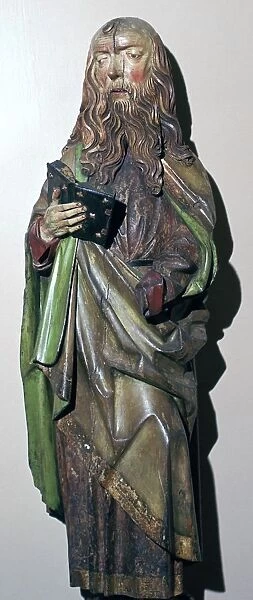 Limewood statuette of St Paul, 16th century