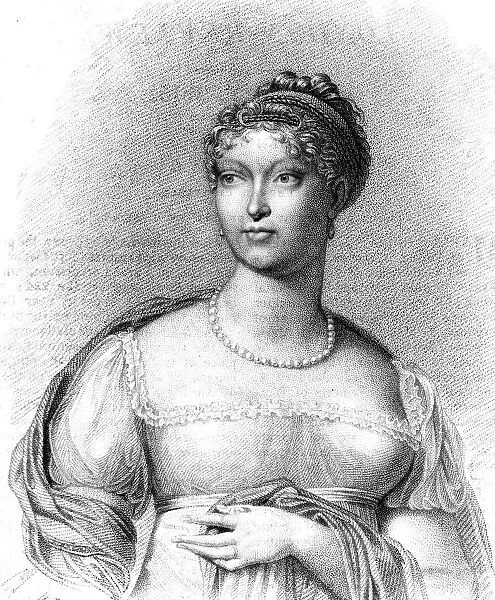 Marie Louise, Duchess of Parma, second wife of Napoleon Bonaparte, 1815. Artist: T Blood