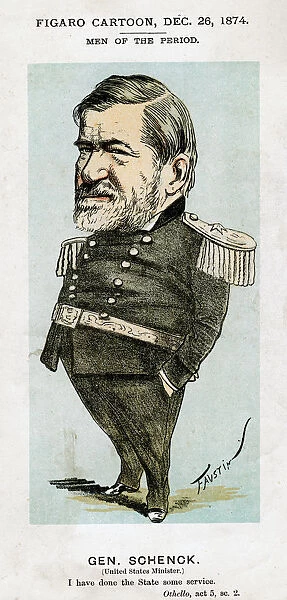 Robert C Schenck, US Army general and diplomat, 1874. Artist: Faustin