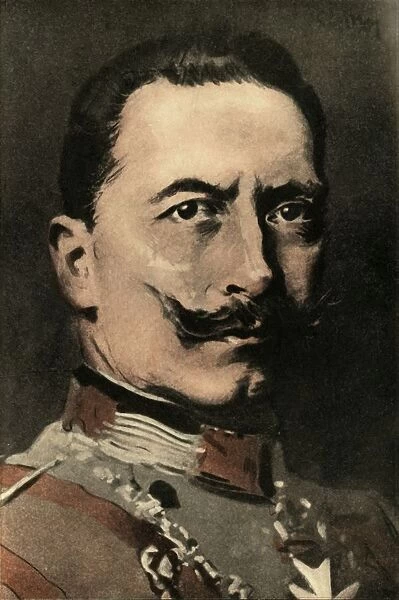 William II. German Emperor, 1910. Creator: Joseph Simpson