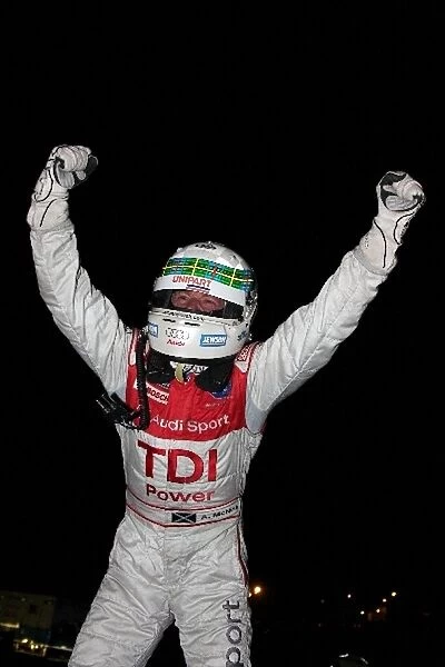 American Le Mans Series: Allan McNish, Audi, scored a remarkable win after he crashed on the way to the grid, leaving their car two laps down