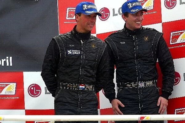 FIA GT Championship: Peter Kox and Olivier Gavin gave the Reiter Engineering Lamborghini Murcielago in impressive 3rd place finish after leading