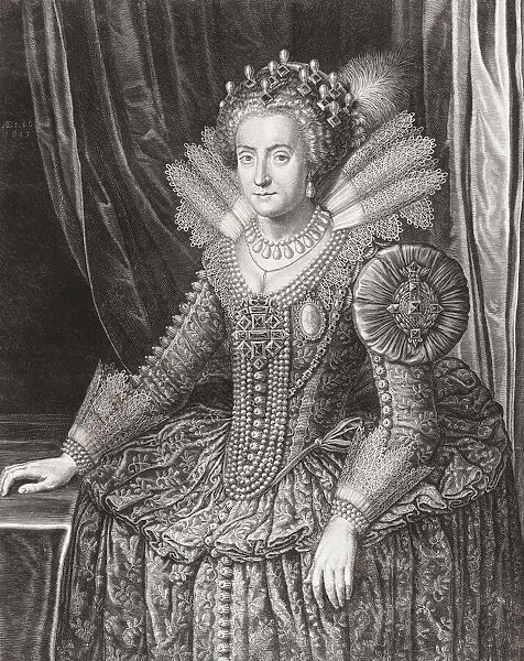 Elizabeth I, 1533 - 1603. Queen of England