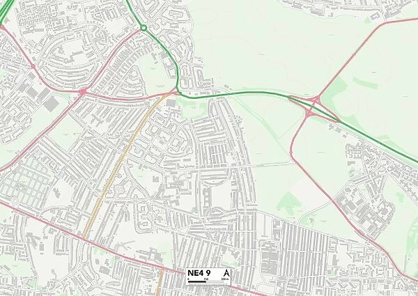 Newcastle NE4 9 Map