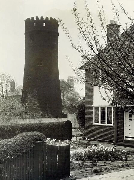 200-year-old tower in Highgate Road, Walsall... 04-05-1962