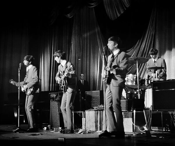 The Beatles in concert at ABC Cinema Northampton 6 November 1963