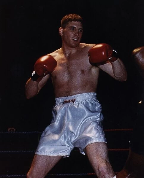 Joe Bugner JNR Boxing in ring
