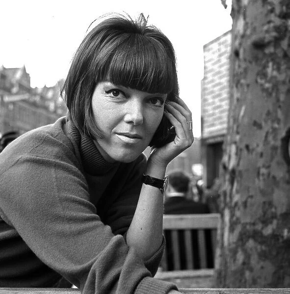 Mary Quant, fashion designer and expert, pictured in London