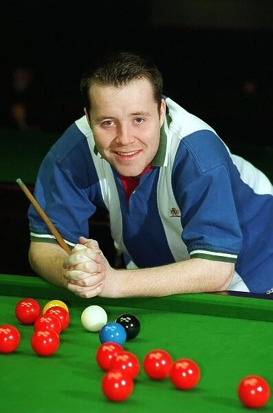 Scots snooker star John Higgins September 1997