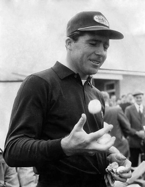 South African golfer Gary Player. July 1961
