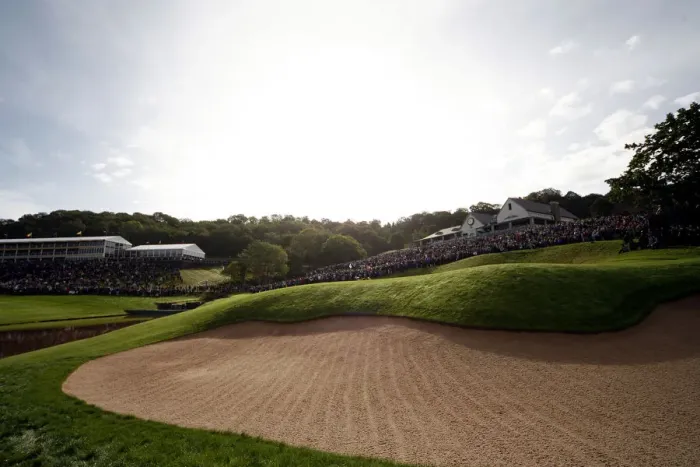 Framed Print : 18th Green, Celtic Manor Framed Print : 18th Green, Celtic Manor