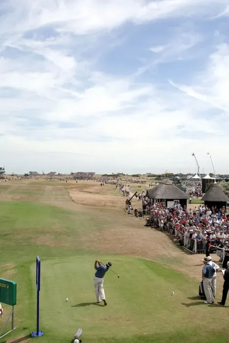 Framed Print : 1st Tee The Open, Royal St.Georges The Open Championship Royal St Framed Print : 1st Tee The Open, Royal St.Georges The Open Championship Royal St