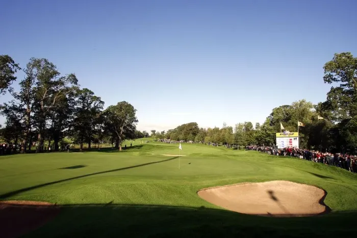 Framed Print : 4th Green & The K Club