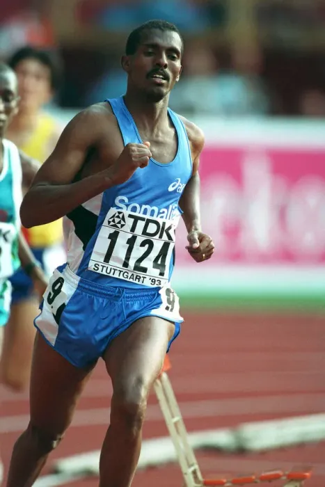 Framed Print : Abdi Bile 1500 Metres 14 November 1993 Date: 14 November 1993 Framed Print : Abdi Bile 1500 Metres 14 November 1993 Date: 14 November 1993