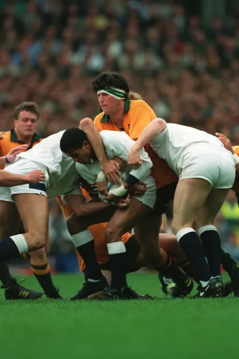 Framed Print : Action England V Australia Rugby Union 12 December 1991 Date: 12 December 1991 Framed Print : Action England V Australia Rugby Union 12 December 1991 Date: 12 December 1991