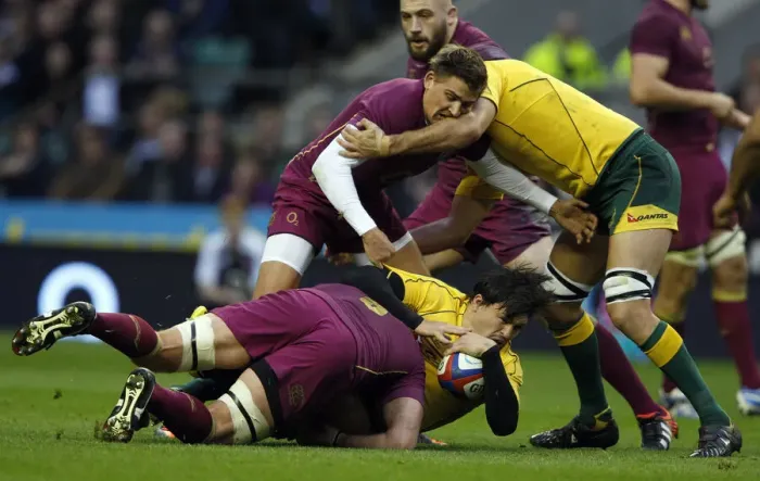 Framed Print : Adam Ashley-Cooper, Danny Care & Toby Flood Framed Print : Adam Ashley-Cooper, Danny Care & Toby Flood