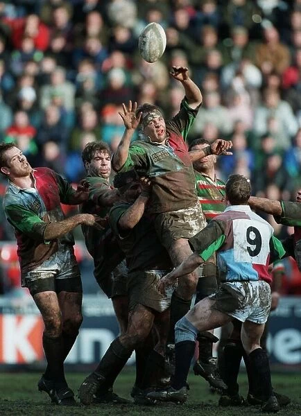 Alex Snow Leicester V Harlequins Rugby Union 26 February 1996 Date: 26 February 1996