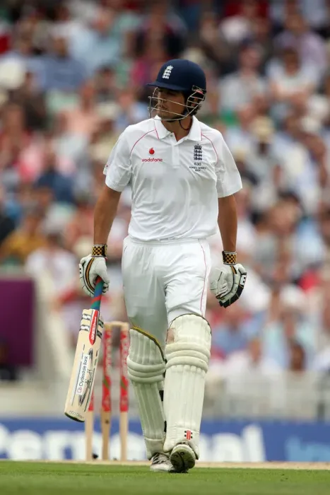 Framed Print : Alistair Cook Dismissed For 10 Framed Print : Alistair Cook Dismissed For 10