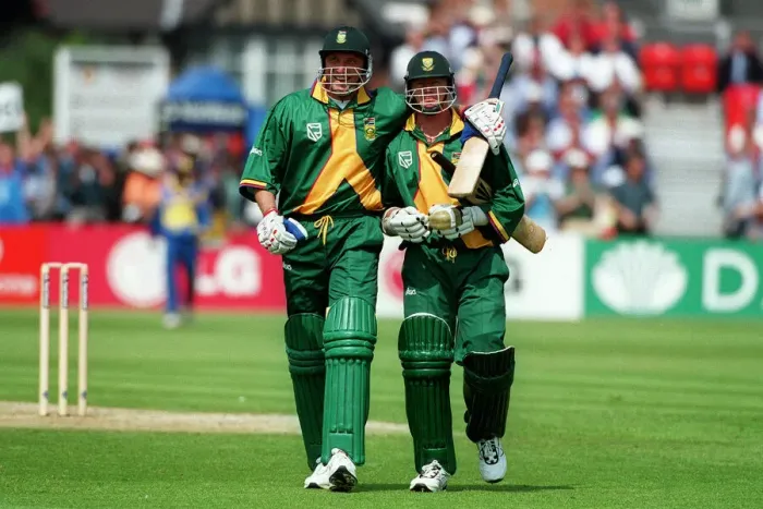 Framed Print : Allan Donald & Lance Klusener Framed Print : Allan Donald & Lance Klusener