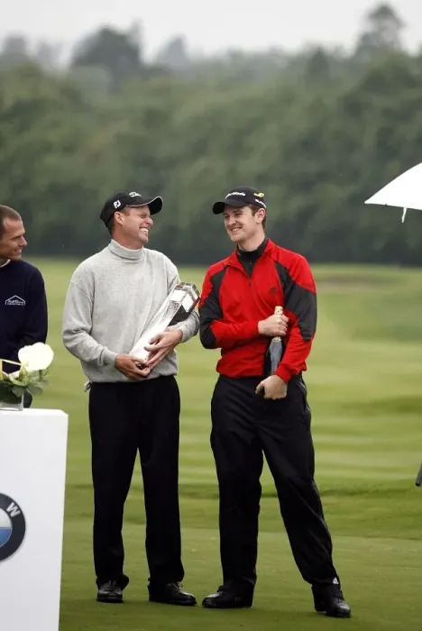 Framed Print : Anders Hansen & Justin Rose Framed Print : Anders Hansen & Justin Rose