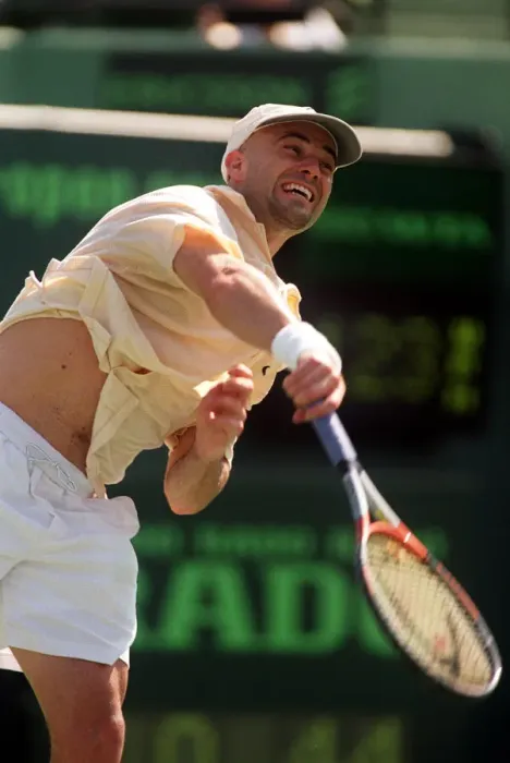 Framed Print : Andre Agassi Framed Print : Andre Agassi