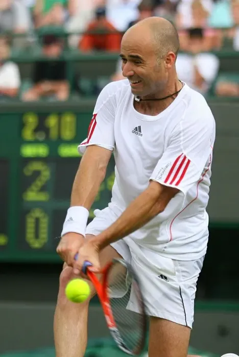 Framed Print : Andre Agassi Framed Print : Andre Agassi