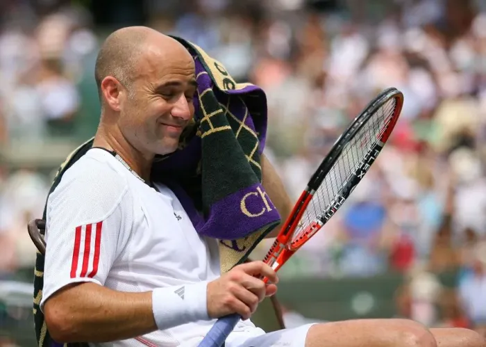 Framed Print : Andre Agassi Framed Print : Andre Agassi