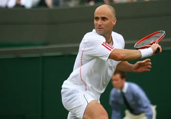 Framed Print : Andre Agassi Framed Print : Andre Agassi