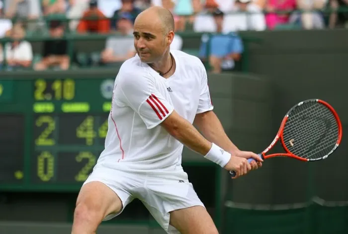 Framed Print : Andre Agassi Framed Print : Andre Agassi