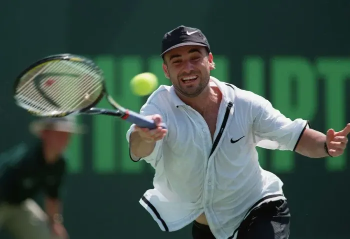 Framed Print : Andre Agassi Framed Print : Andre Agassi