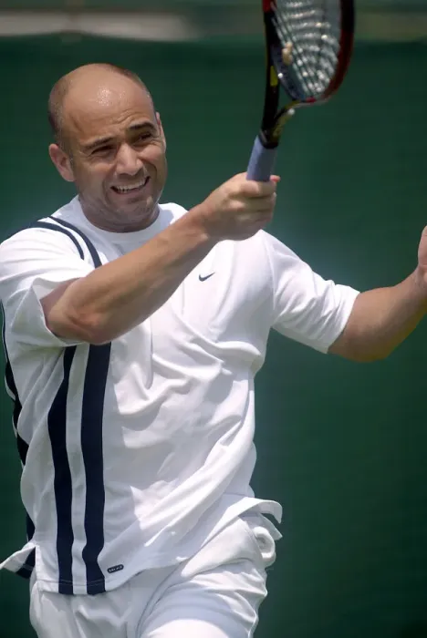 Framed Print : Andre Agassi Framed Print : Andre Agassi