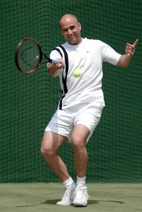 Framed Print : Andre Agassi Framed Print : Andre Agassi